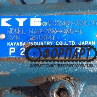 KYB B0240-33030 MAG-33V-500E-1 Бортовой редуктор хода и бортовой гидромотор хода на мини экскаватор
